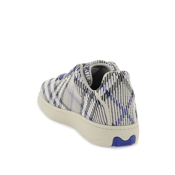 Check Pattern Sneakers with Oversized Laces - Picture 4 of 4